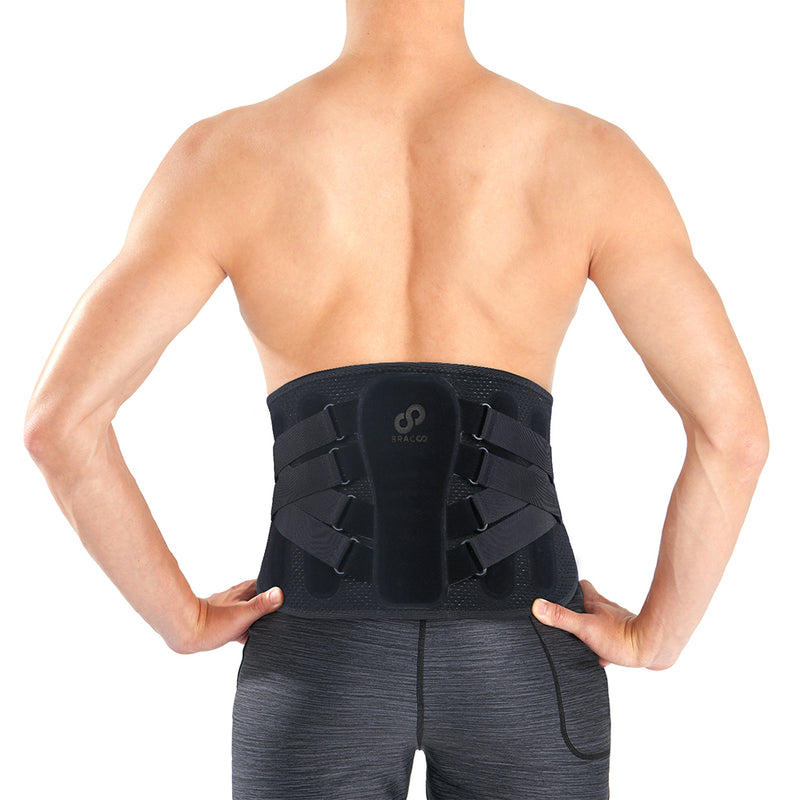 Bracoo BB31 Low Back Armor Wrap Airy Orth 3D Fixation Design (Advanced Back Brace) *patented