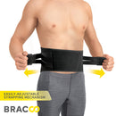 BB31 Low Back Armor Wrap Airy Orth 3D Fixation Design (Advanced Back Brace) *patented