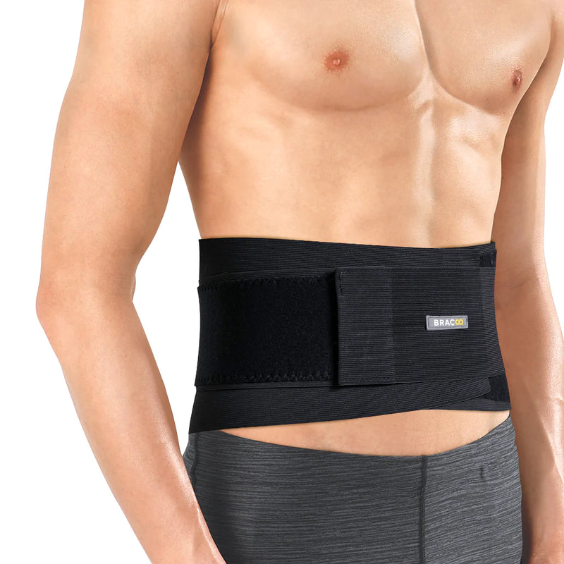 BS33 Low Back Fulcrum Wrap Easyfit with Splint