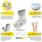 Bracoo FP42 Ankle Shielder Sleeve 3D Ergo Pad w/ Wrap (ModularPro) *patented