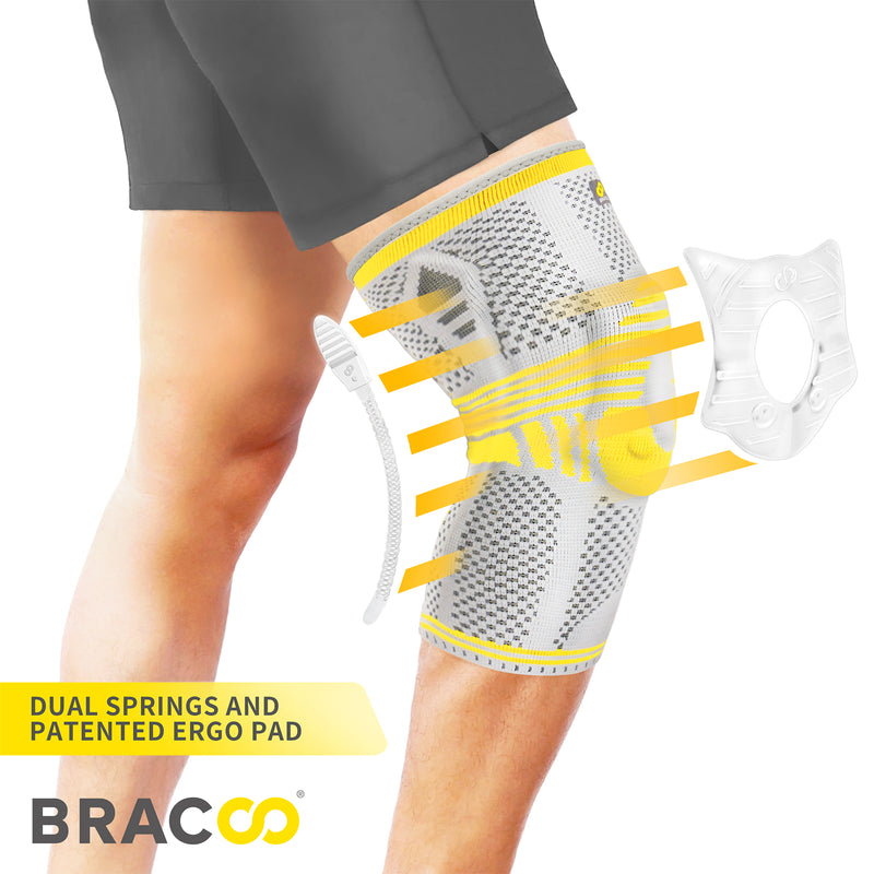 Bracoo KP41 Shielder Knie-Sleeve mit Ergo 3D Pad (*patentiert)