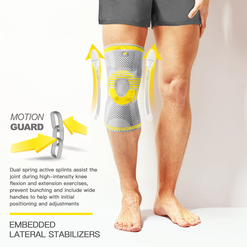 Bracoo KP41 Shielder Knie-Sleeve mit Ergo 3D Pad (*patentiert)