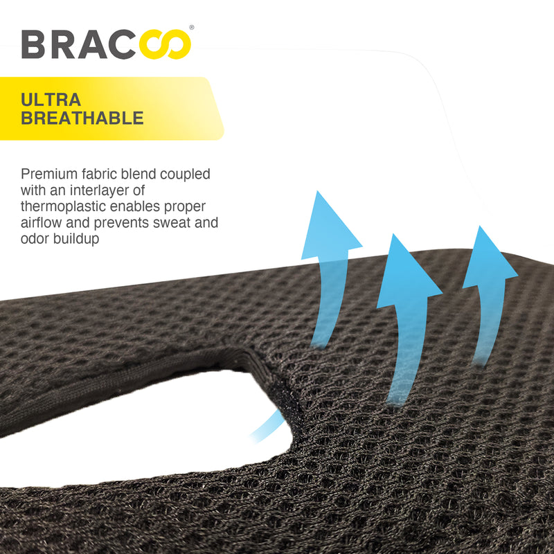 Bracoo WB50 Wrist Armor Wrap 3D Ergo Fixation & Breathable (FlexiFit) *patented