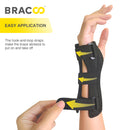 BRACOO WB50 Wrist Armor Wrap 3D Ergo Fixation & Breathable (FlexiFit) *patented