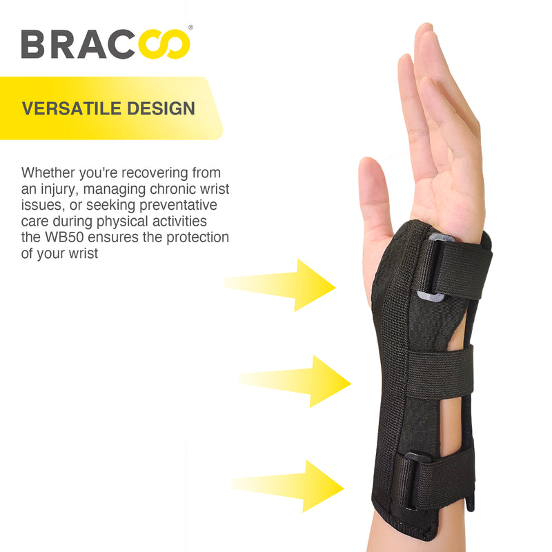 WB50 Wrist Armor Wrap 3D Ergo Fixation & Breathable (FlexiFit) *patented