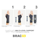 WP40 Wrist Shielder Sleeve 3D Ergo Splint w/ Wrap (ModularPro) *patented