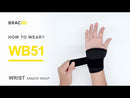 Bracoo WB51 Wrist Armor Wrap 3D Ergo Fixation & Breathable