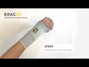 Bracoo WP40 Shielder Polsbrace met 3D Ergo Spalk (ModularPro) *gepatenteerd