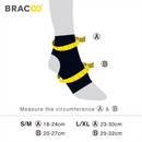 Bracoo FP31 Ankle Fulcrum Pro Wrap Ergo Splint & Stabilizer