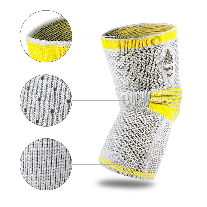 Bracoo KP41 Shielder Knie-Sleeve met Ergo 3D Pad (gepatenteerd)