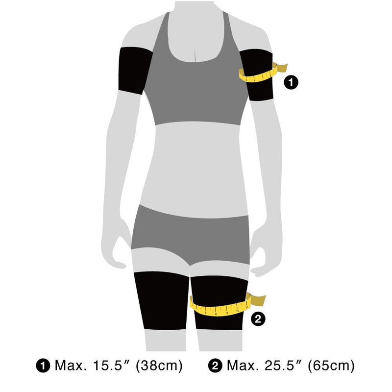 SE21 Arm & Thigh Trimmers size guide