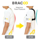 Bracoo BS34 Upper Back Fulcrum Wrap Ergonomic Splint
