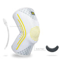 Bracoo KS91 Fulcrum Knie Sleeve mit ergonomischen Patella-Pad (1 Paar) (*patentiert)