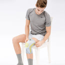 Bracoo KS91 Knie Sleeve mit ergonomischen Patella-Pad (1 Paar) (*patentiert)