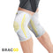 Bracoo KS91 Knie Sleeve mit ergonomischen Patella-Pad (1 Paar) (*patentiert)