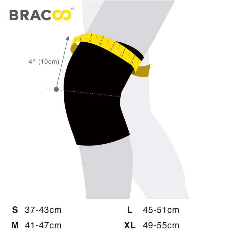 KS91 Knee Fulcrum Sleeve Breathable with Ergonomic Cushion Pad (pair)