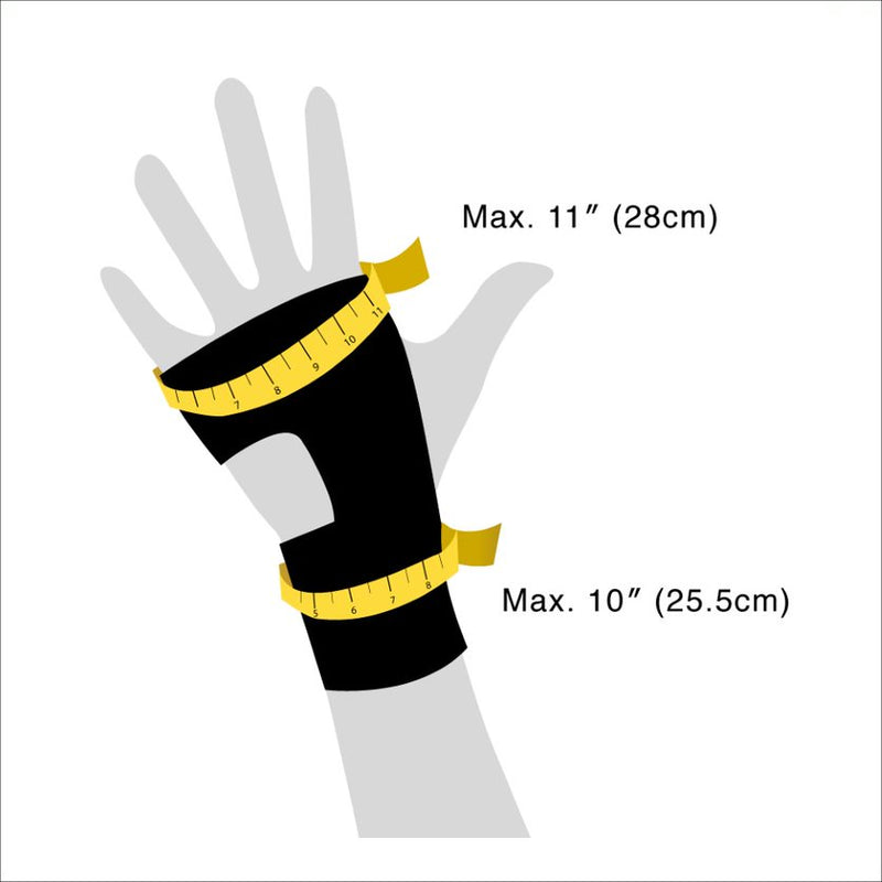 WP30 Wrist Fulcrum Wrap Ergonomic Cushion Splint (*patented)